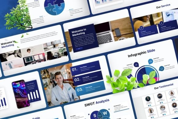 Preview of Geation Marketing Presentation marketing presentation template
