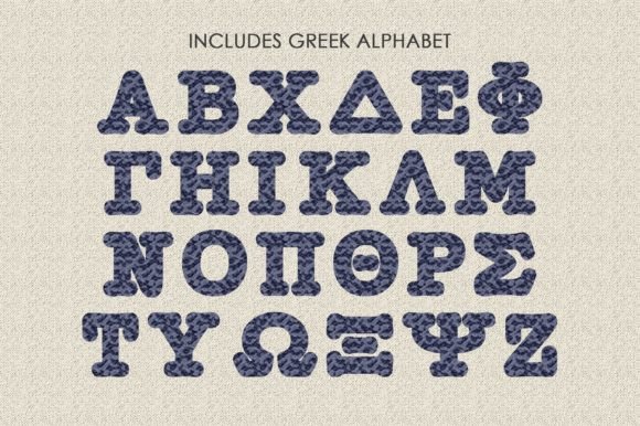 Greek Writer Font - Preview 1