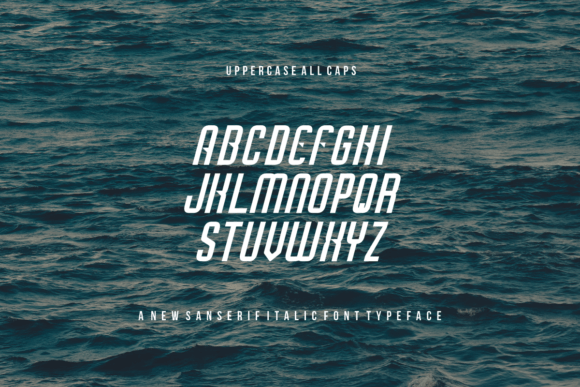 Marwinto Italic Font PNG with transparent background - Preview 2