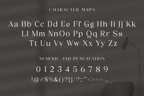 Merilia Font PNG with transparent background - Preview 1