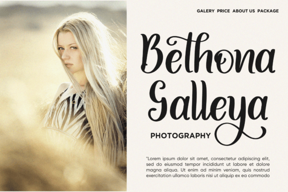 Mysthiqa Font PNG with transparent background - Preview 3