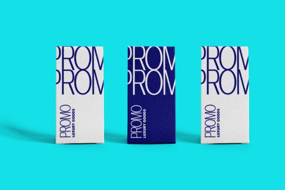 Promo Font PNG with transparent background - Preview 1