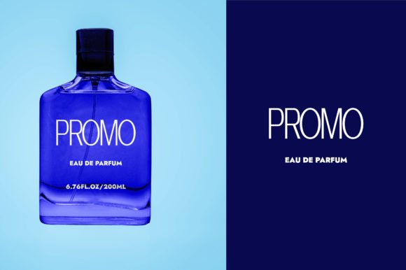 Promo Font PNG with transparent background - Preview 2