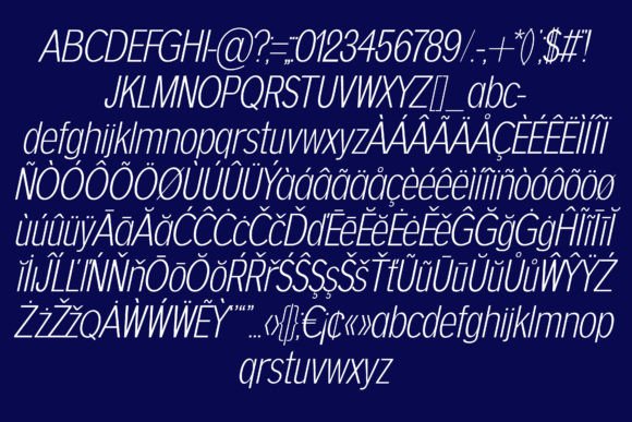 Promo Font PNG with transparent background - Preview 4