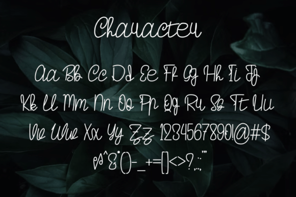 Salam Kangen Font font preview - 1