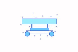 Wheeled Table Graphic by Eitho Studio · Creative Fabrica