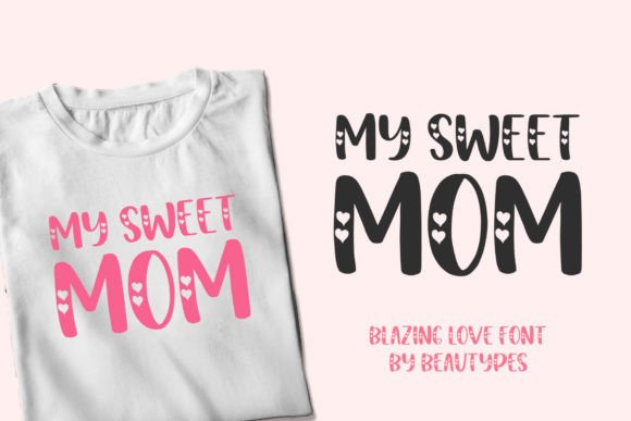 Blazing Love Font - Preview 2