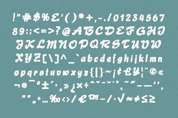 First Class Font - Preview 3