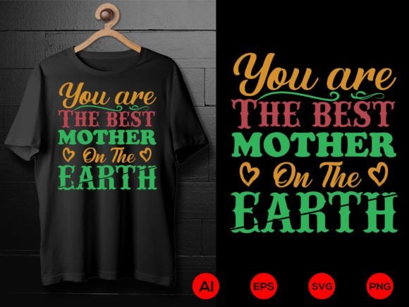 Mom T-shirt Design 34 Gráfico Diseños de Camisetas Por nishatahmmadbd61