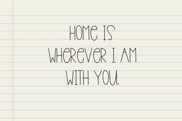 Plain Write Font PNG with transparent background - Preview 2