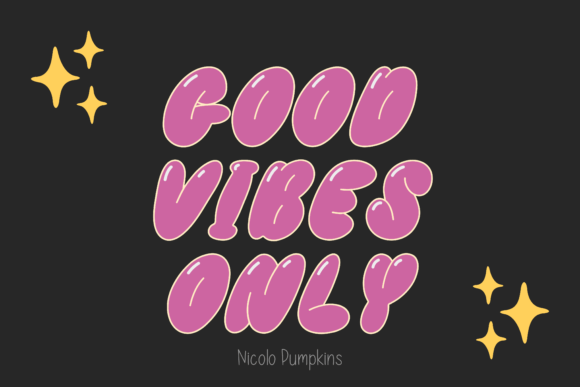 Refresh Lemon Font PNG with transparent background - Preview 1