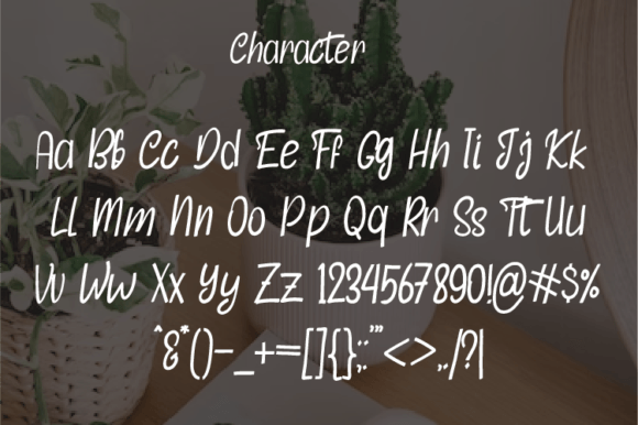 Sambo Font PNG with transparent background - Preview 1
