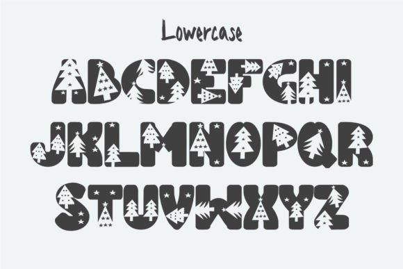 Santaz Font PNG with transparent background - Preview 3