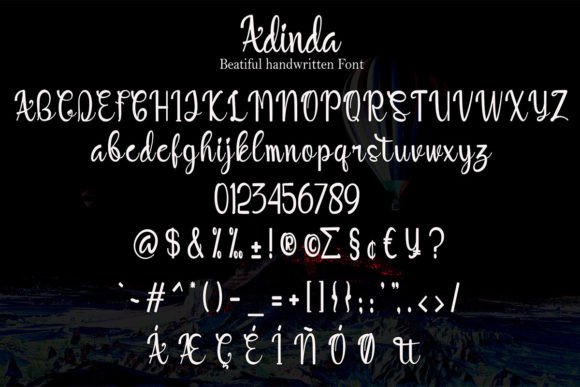 Adinda Font - Preview 5