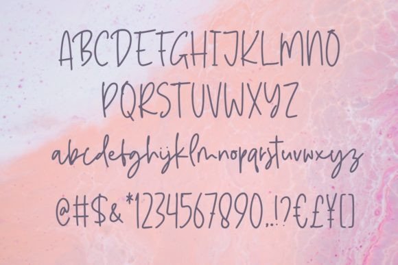 Birthink Font - Preview 2