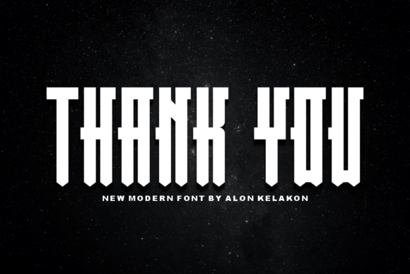 Megaword Font PNG with transparent background - Preview 4