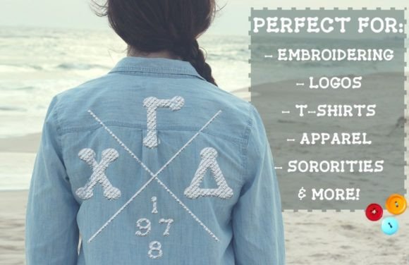 Applique Font - Preview 1