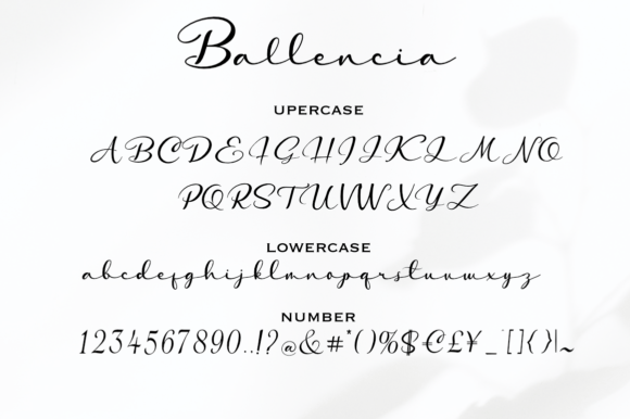 Ballencia Font - Preview 3