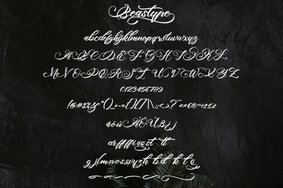 Beastype Font - Preview 4