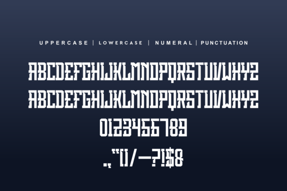 Bigozero Font - Preview 3