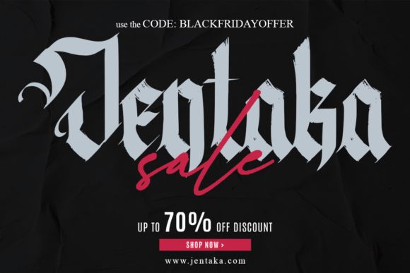 Black Jack Font - Preview 4
