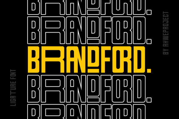 Brandford Font - Preview 1