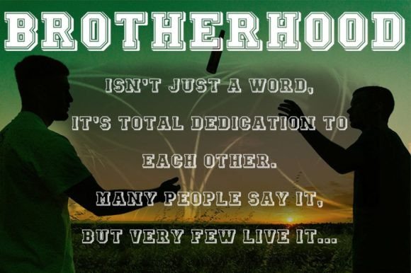 Brotherhood Font - Preview 2