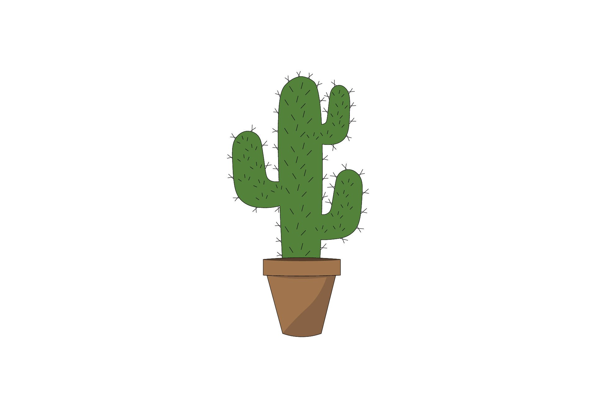 Cactus Icon Graphic by nativeevisual  Creative Fabrica