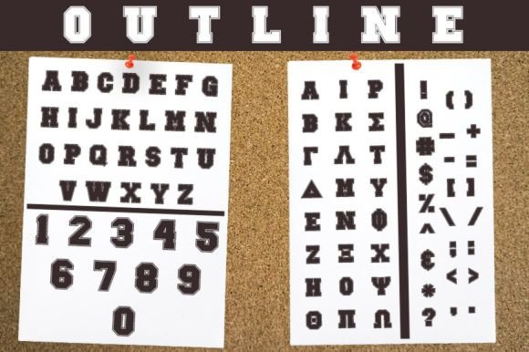 Collegiate Font - Preview 2