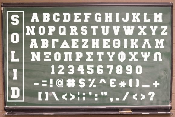Collegiate Font - Preview 3