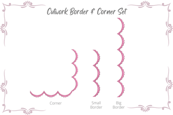 Cutwork Border and Corner