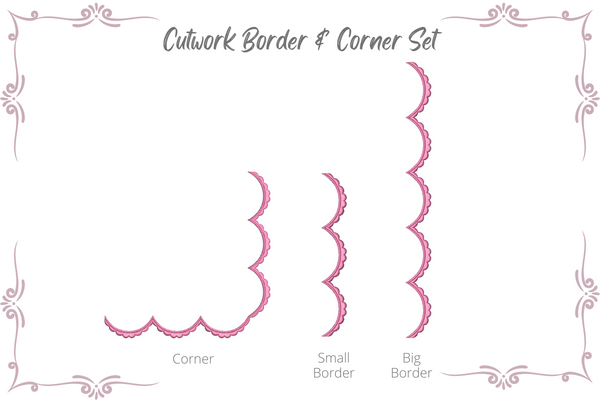 Cutwork Border and Corner
