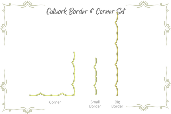 Cutwork Border and Corner