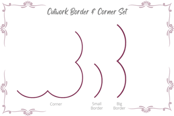 Cutwork Border and Corner