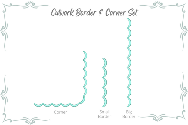 Cutwork Border and Corner