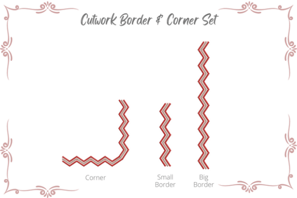 Cutwork Border and Corner