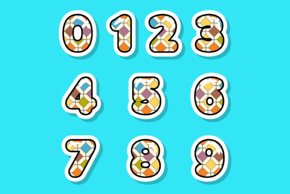 Deco Grid Font font preview - 2
