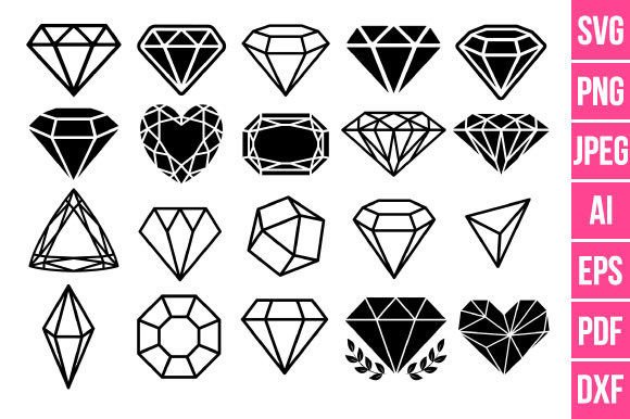 Diamond Svg Bundle