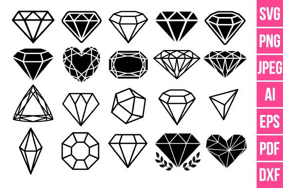Diamond Svg Bundle
