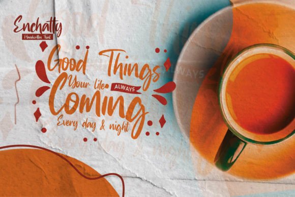 Enchatty Font - Preview 1