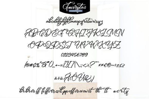 Favorytes Font - Preview 4