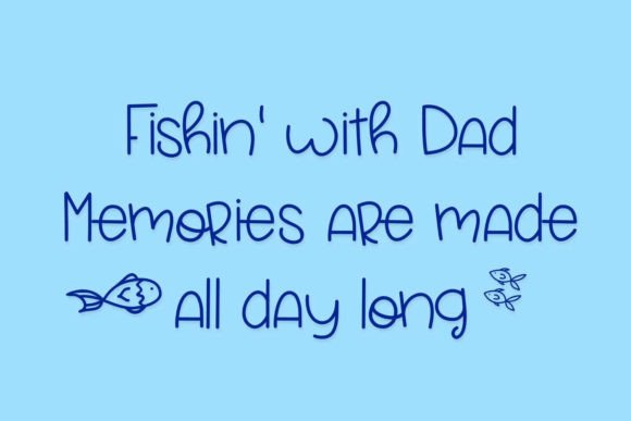 Fish Face Font PNG with transparent background - Preview 2