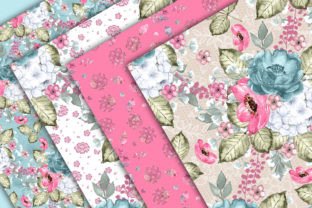Floral Dreams Digital Paper Pack Graphic by designloverstudio ...