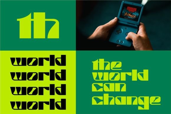 Gahar Font PNG with transparent background - Preview 2