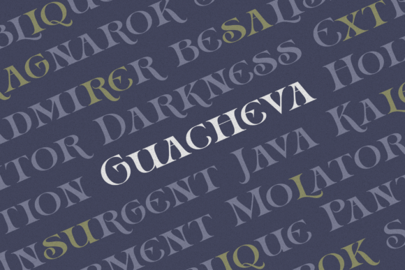 Guacheva Font - Preview 5