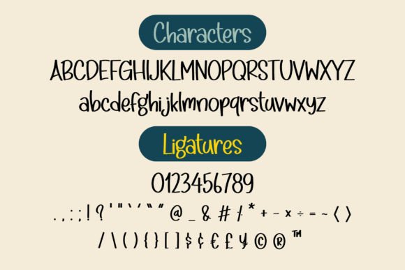 Gumption Font - Preview 4