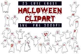 Halloween Cute Boo Ghost SVG Clipart Graphic by TEEBAY TEES · Creative ...