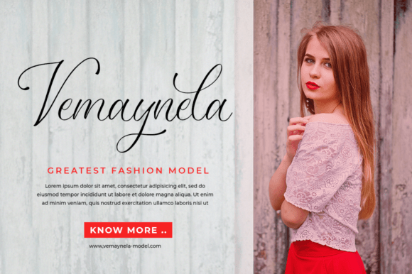 Hanaluna Font - Preview 3