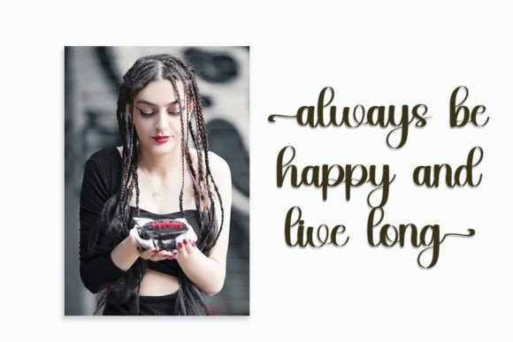 Happy Birthday Font - Preview 2