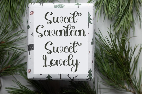 Happy Birthday Font - Preview 5